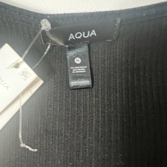 AQUA BLACK DRESS - Picture 3 of 5